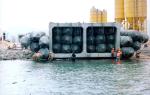 Drydock Use Marine Salvage Airbags Boat Launching Marine Rubber Airbag 16m Black