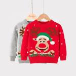 Autumn Winter Kids Baby Boys Girls Pullover Sweaters Baby Boy Girl Long Sleeve