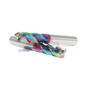 Wholesale DLC Coating 3 Flutes Aluminium Square End Mill U Groove Shaped from china suppliers