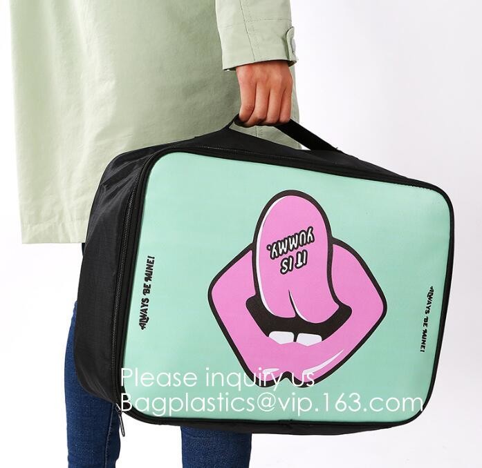 Household 100% Polyester Quilt Storage Bag Travelling Bag With Zipper For Clothes,Quilt storage bag, Quilt handle bag