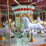 christmas carousel high-quality hot-selling carousel horse for sale kids merry