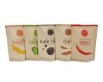 Kraft Paper Zipperlock Digital Printed Pouches For Food Packaging Stand Up