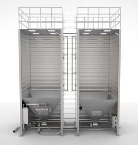 Wholesale Standard Patent Material Silo ExplosionProof Powder Silo For Chemical Pharmaceutical from china suppliers