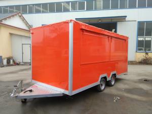 Wholesale Affordable Street BBQ Food Colour Cheap Food Van Trailer Hot Dog Hamburger Pizza Food Truck With Full Kitchen from china suppliers