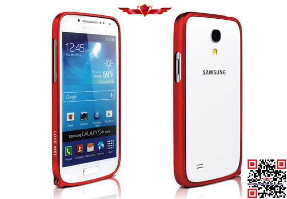Fashion Design Ultra Thin 0.7MM Aluminum Bumper For Samsung Galaxy S4 Mini Multi