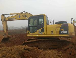 Wholesale cheap price komatsu japan pc200LC-8/PC200-8 used excavator/used 2014 komatsu pc200-8 excavator for sale/20 from china suppliers