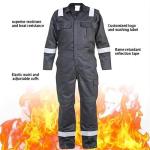 ARC Flash 330gsm Safety Coverall Suit Industrial Workwear And Safety Frame