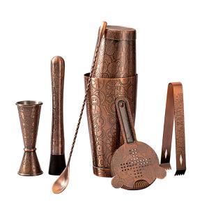 Wholesale 7 Piece Cocktail Shaker Bartender Kit Full Stainless Steel 304 from china suppliers