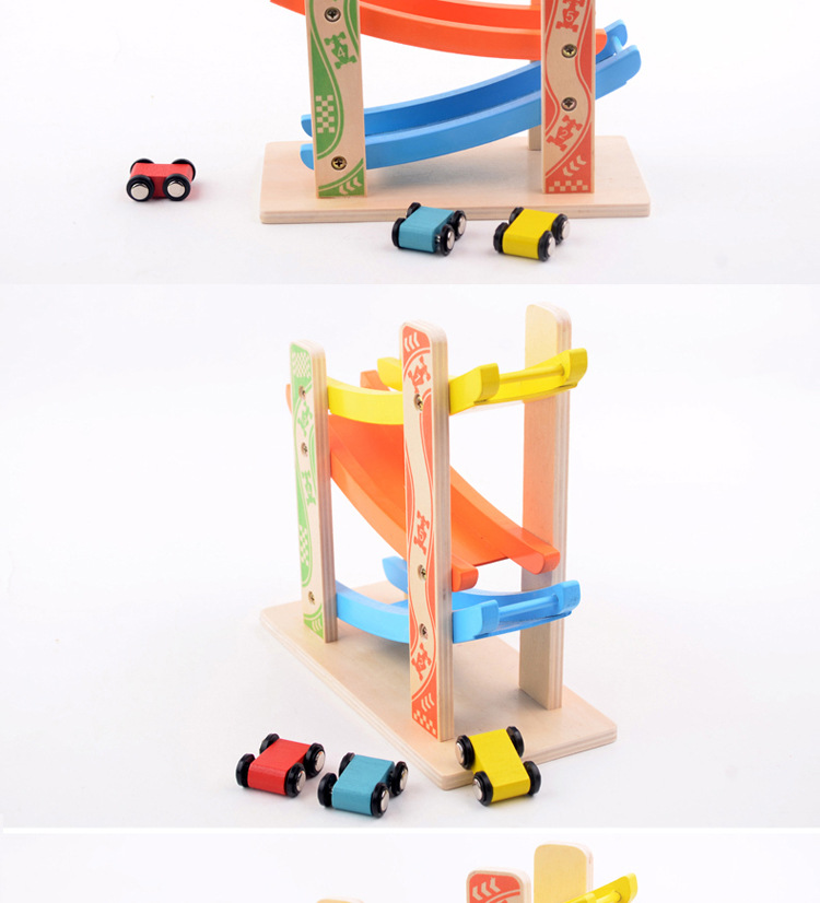 Wooden Educational Baby Developmental Toys Glider Multilayer Children Boys
