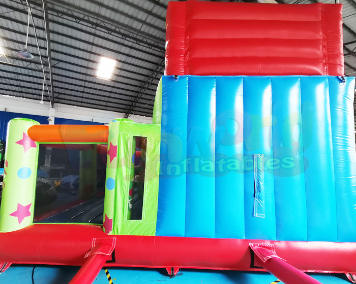 Plato Inflatable Bounce House Combo Amusement Park Bouncy Castle Slide