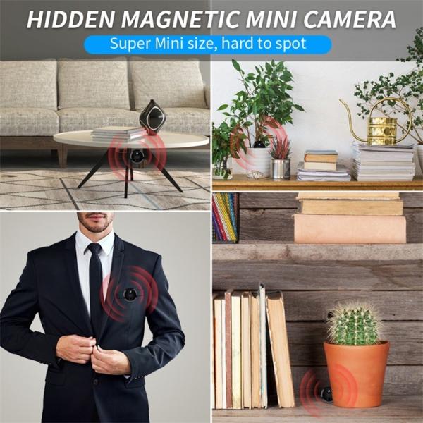 HD 1080p Micro Spy Camera Hidden Portable With 240mAh Battery