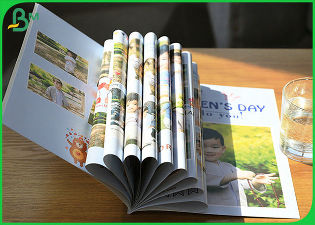 115G 128G 150G Matte Coated Paper , Couche Matt Paper with Dimension 70 * 100cm