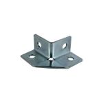 Strut Fitting Galvanized Mild Steel Strut Channel Post Base U Channel Fittings