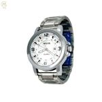 New Casual Sport Men Luxury Waterproof Quartz Watch with Stainless Steel Band