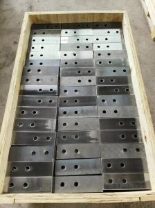Wholesale Galvanized Flat Bar Slotted Steel CNC Processing For Construction from china suppliers