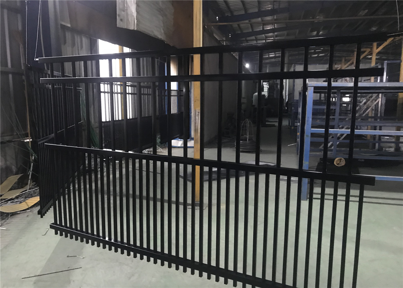 Steel Tubular Garrison Fencing 1.8mtr x 2.4mtr rail 45mm*45mm wall thick 2.00mm Upright 25mmx1.2mm