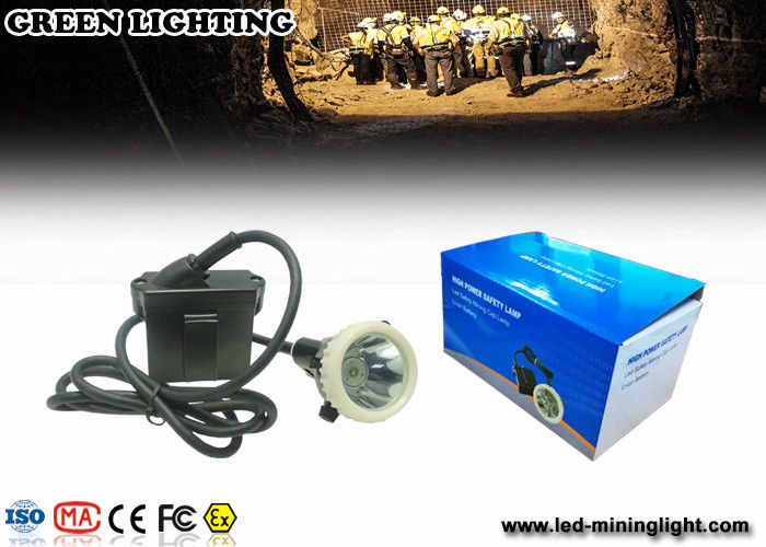 1.11W anti explossion Coal Mining Lights , IP68 miners cap lamp 1200 Battery cycles