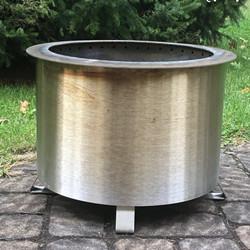 Wholesale Outdoor 19.5 Inch Smokeless Fire Pit Portable Stainless Steel Bonfire Backyard from china suppliers