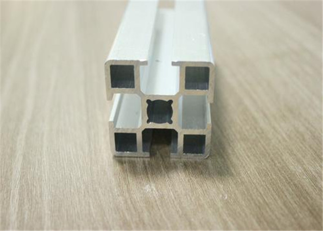 6061 T6 Mill Finish Extruded T Slot Construction Aluminium Profiles