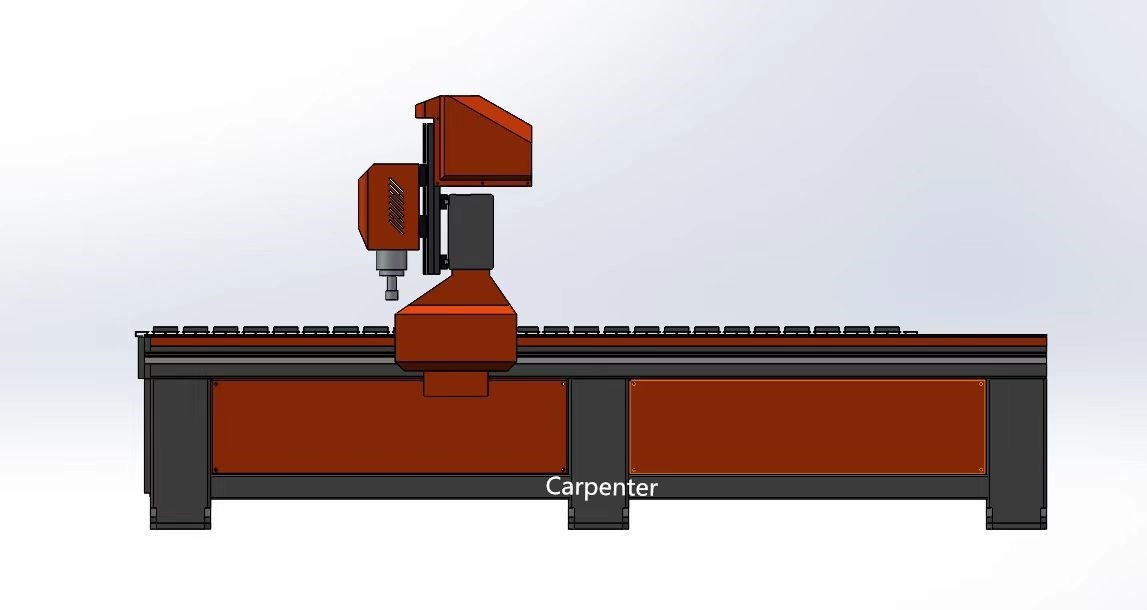 4 feet x 4 feet 2.2KW CNC Router Engraver for acrylic PVC solid wood