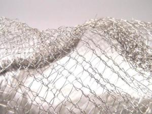 Wholesale Noise Reduction Knitted Stainless Steel Filter Mesh Crochet Weaving For Gas / Liquid from china suppliers