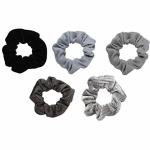 Baby Girls Velvet Bow Scrunchie , OEM 11*4cm Velvet Hair Bands