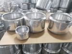 9L Polished Alu Bakelite Handle Commercial Pressure Cooker Heat Resistant