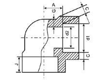 Wholesale Socket weld 90º elbow from china suppliers