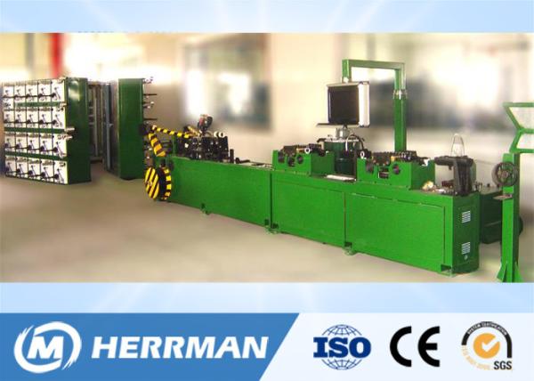 Auto Fiber Optic Cable Equipment , Stainless Steel Loose Tube Production Line