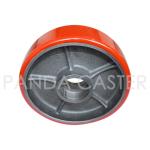180mm 7 Inch Iron Core Polyurethane Pallet Truck Wheels replacement