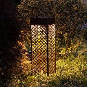 Wholesale Dustproof Corten Steel Outdoor Led Bollard Lights Illuminate Your Outdoor Space from china suppliers