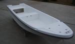 Fiberglass Hull Offshore Fishing Boats , Erosion Resistant 4.2 M Glass Fiber