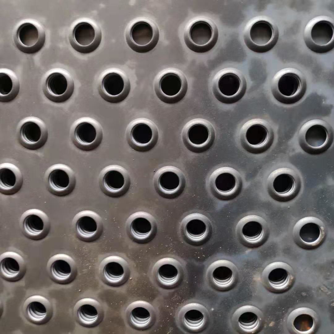 Aluminum 3.5mm Round Hole Non Slip Resistant Safety Grating For Stair Treads