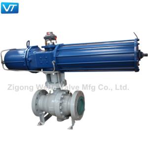 Wholesale ISO9001 Emergency Shutdown Valve Pneumatic Actuator Ball Valve Trunnion Mounted from china suppliers