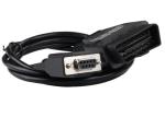Volvo Serial Usb Obd Ii Connector / OBD Diagnostic Cable 232 Chipset Based