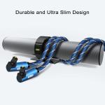 Dual 90 Degree Optical Audio Cable Sound SPDIF Fiber Toslink Cable short with