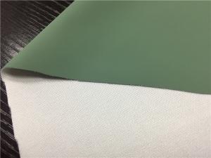 Wholesale 0.45mm Pea Green Color Pu Synthetic Leather Coated With Release Paper from china suppliers
