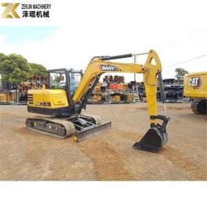 Wholesale 5 Ton Operating Weight Mini-Excavator SY55C Pro By Used Sany Excavator from china suppliers
