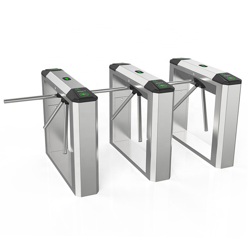 High Security Pedestrian Access Control Biometric Tripod Gate Barrier