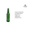 Buy cheap 330ml Emerald green Glass beer bottle from wholesalers