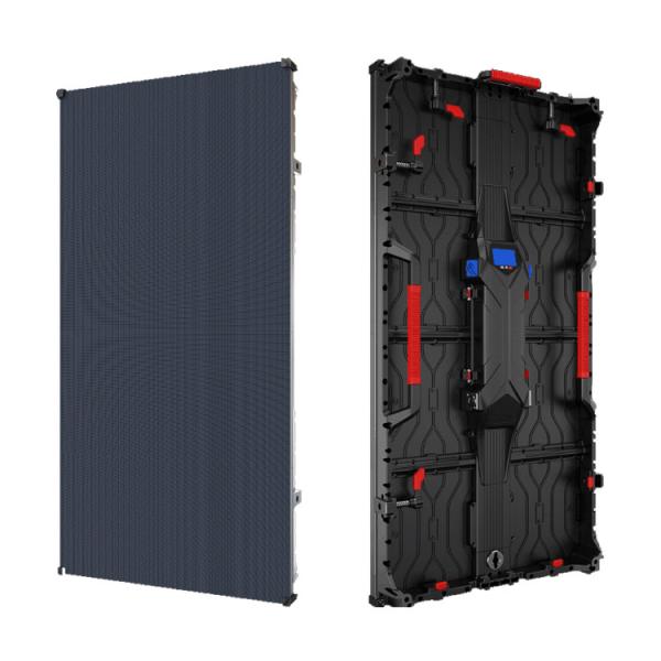 Flexible Full Color Stage Background LED Screens P4.81 Indoor Advertising Video
