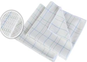 Wholesale Microfiber Waffle Cloth White Color Dope-dyed for Kitchen Cleaning from china suppliers