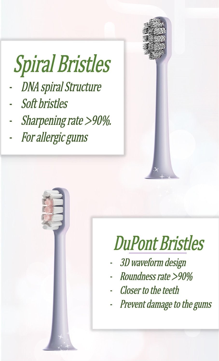Quality UV Sterilized Oral Care Electric Toothbrush Rechargeable Q13 With Travel Mug