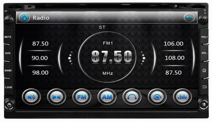 Ouchuangbo GPS Navi Radio Player for Universal Car DVD RDS iPod USB OCB-6952A