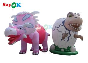 Wholesale 4m Inflatable Giant Dinosaur For Festive Decoration Wind Resistance from china suppliers