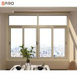 Modern Aluminum Casement Windows Sound Insulation Noise Prevention