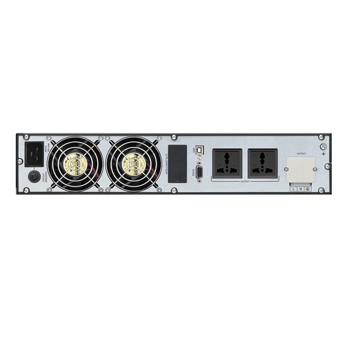Pure Sine Wave 2400W 3kva 19 Inch Rack Mount UPS Systems For Server