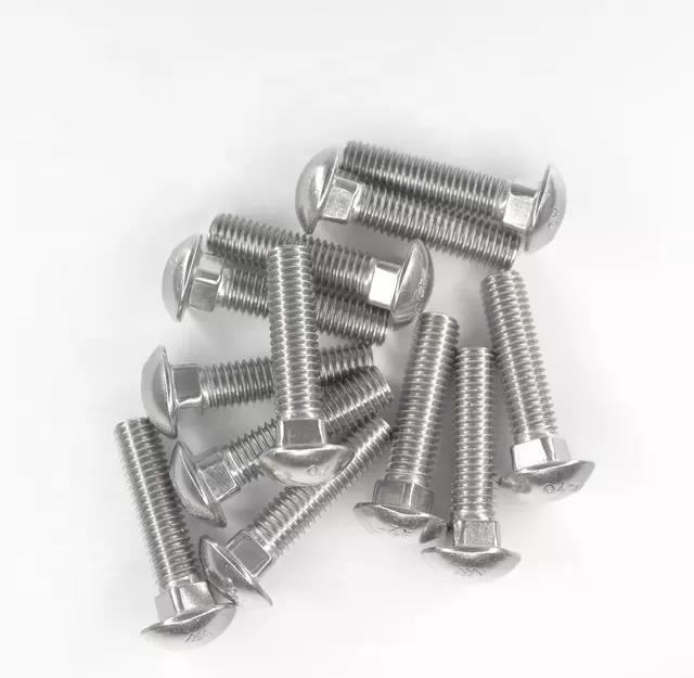 Stainless Steel Sliver Carriage Bolts DIN 603 The Perfect Fasteners for Heavy-Duty Applications