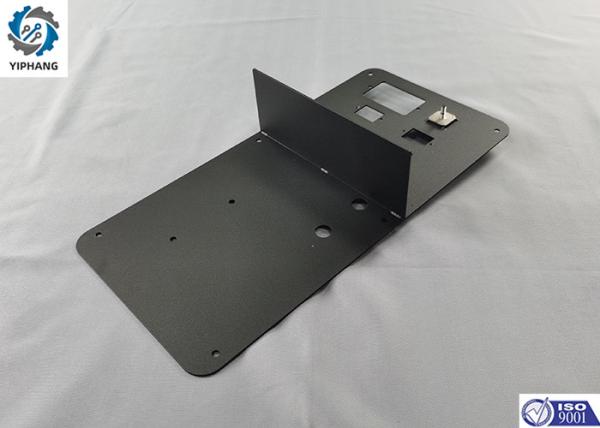SPCC Port Plate Brackets Custom Sheet Metal Parts Sheet Metal Punching Services
