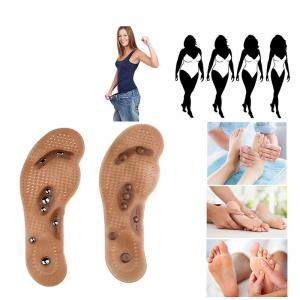 Wholesale Pain Relief Magnetic Acupressure Insoles , Magnetic Shoe Pads Eliminate Foot Odors from china suppliers